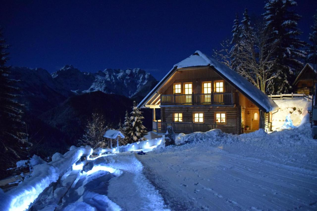 Holiday Chalet "Alpine Dreams" With Private Wellness Solčava 外观 照片