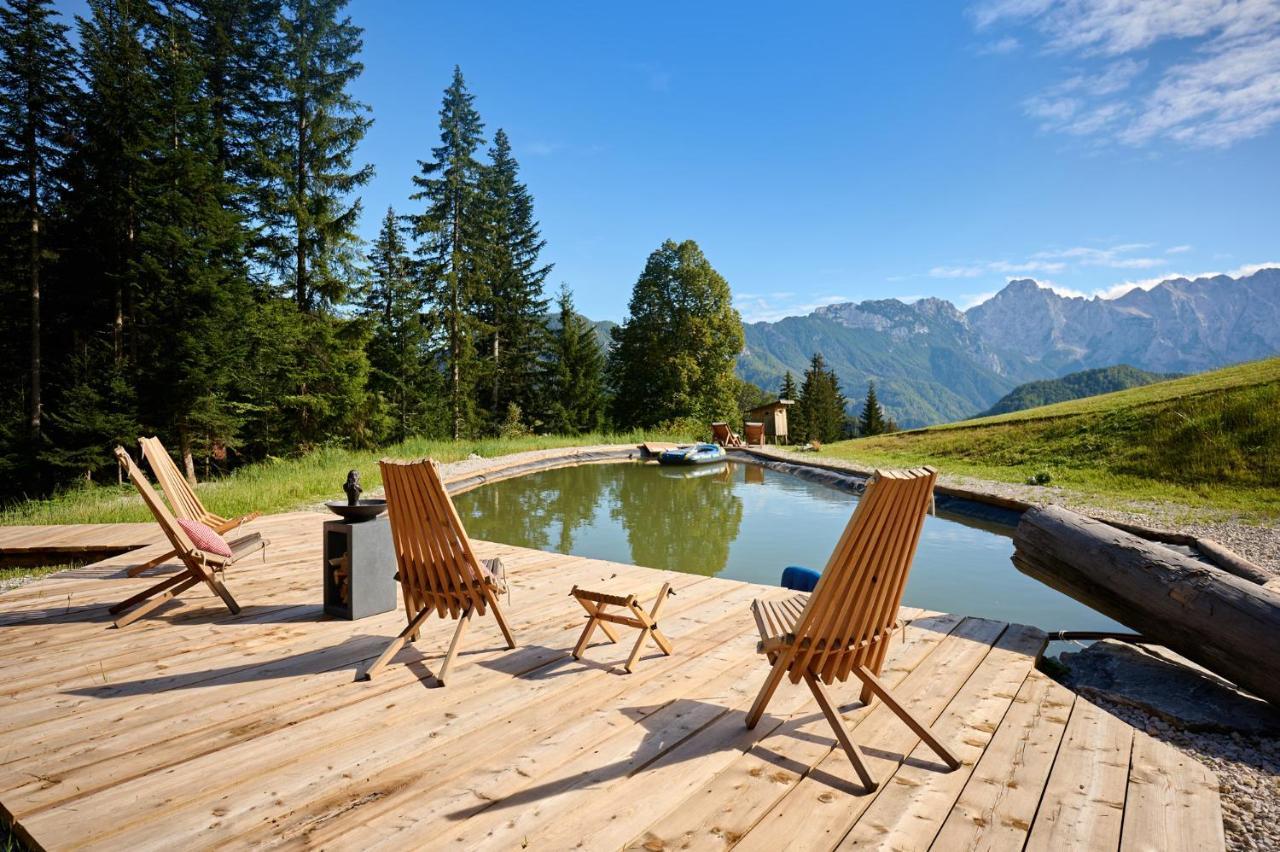 Holiday Chalet "Alpine Dreams" With Private Wellness Solčava 外观 照片