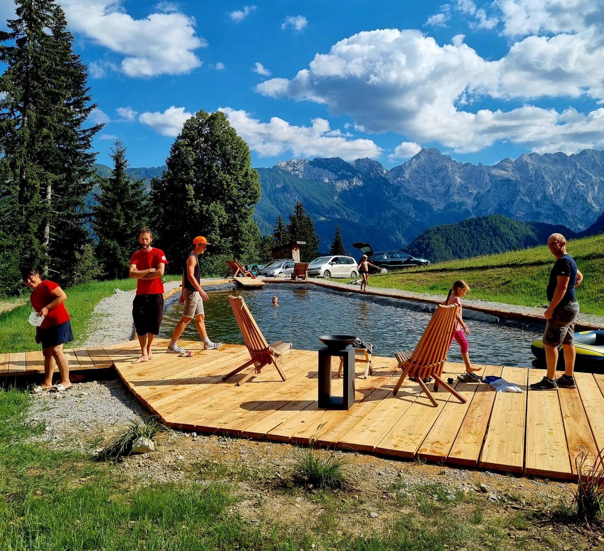 Holiday Chalet "Alpine Dreams" With Private Wellness Solčava 外观 照片