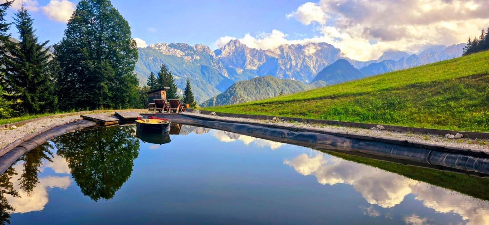 Holiday Chalet "Alpine Dreams" With Private Wellness Solčava 外观 照片