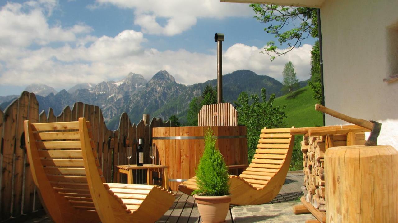 Holiday Chalet "Alpine Dreams" With Private Wellness Solčava 外观 照片